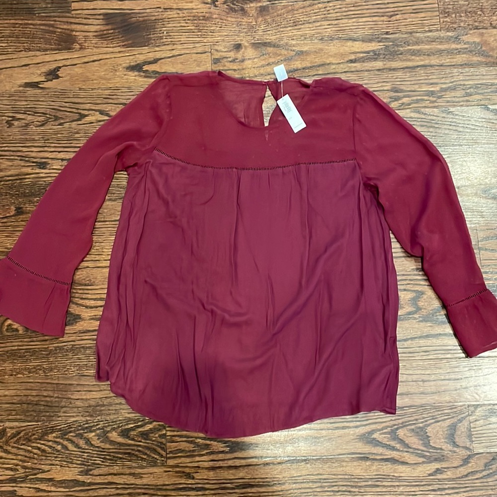 NWT old navy polka dot blouse
